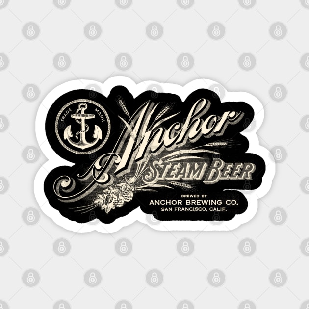 Anchor Steam Beer 2 Magnet by Buck Tee