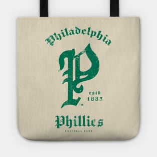 Vintage Phillies Baseball Tote