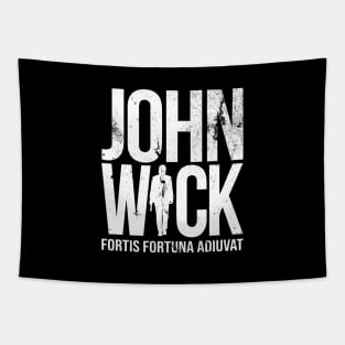 John Wick - Fortis Fortuna Adiuvat Tapestry