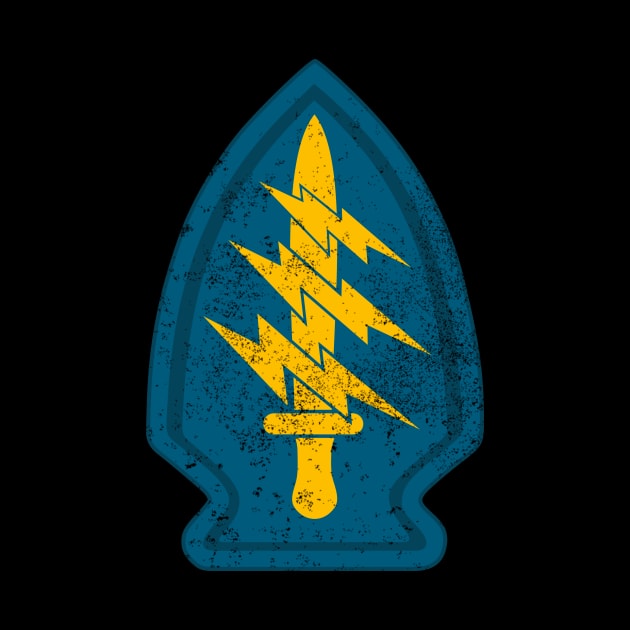 1st Special Forces Command (Airborne) (distressed) by Firemission45