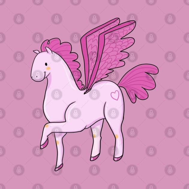 Pink Pegasus by AndySaljim