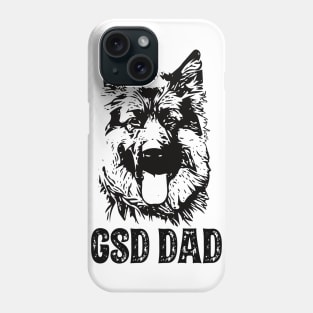 GSD Dad German Shepherd Dog Phone Case