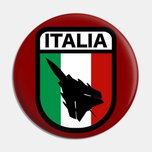 Italian Tornado Patch Pin