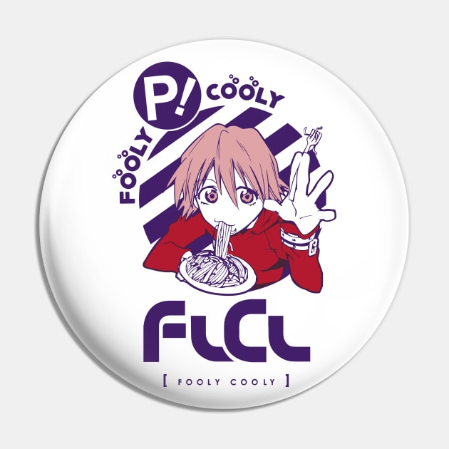 FLCL Haruko Haruhana Pin by paisdelasmaquinas