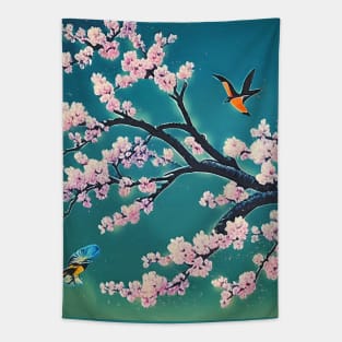 Sakura Branch Tapestry