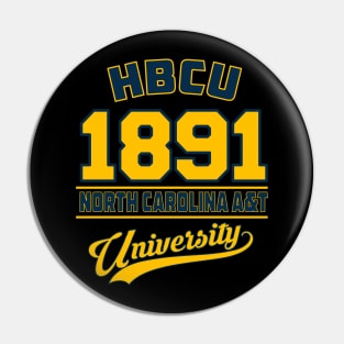 North Carolina A&T 1891 University Apparel Pin