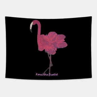 Kenai flamingo1 Tapestry