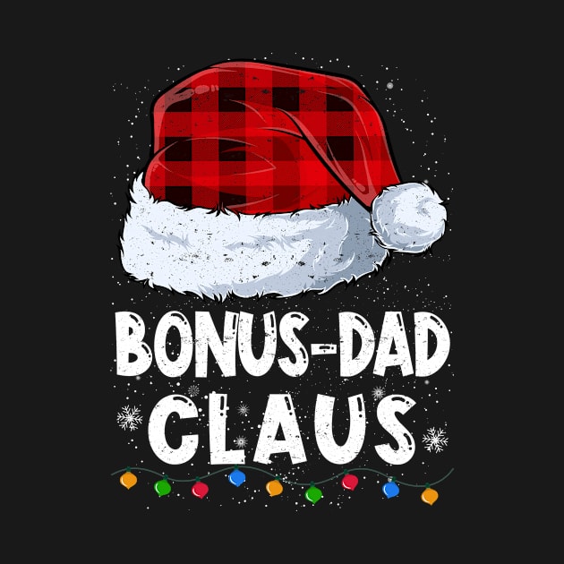 Bonus-Dad Claus Red Plaid Christmas Santa Family Matching Pajama by tabaojohnny