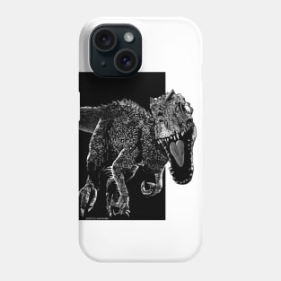 Jurassic world fan art,  indominus rex Phone Case