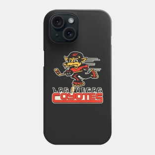 Retro Defunct Las Vegas Coyotes Roller Hockey Phone Case