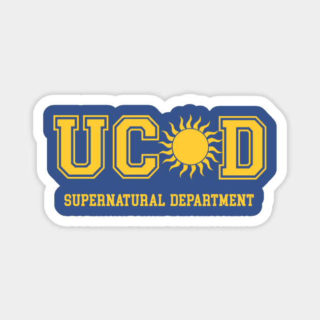 UC Sunnydale Supernatural Dept. Magnet by meenmonthon