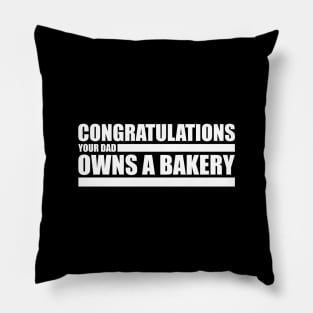 The Challenge MTV - Jenna Congrats Bakery Quote Pillow