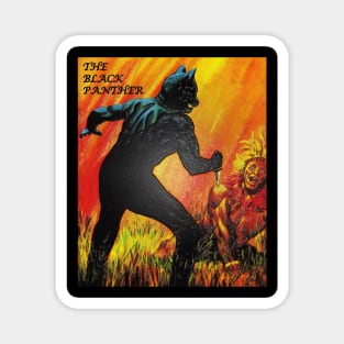 The Black Panther - Death Comes Silent (Unique Art) Magnet