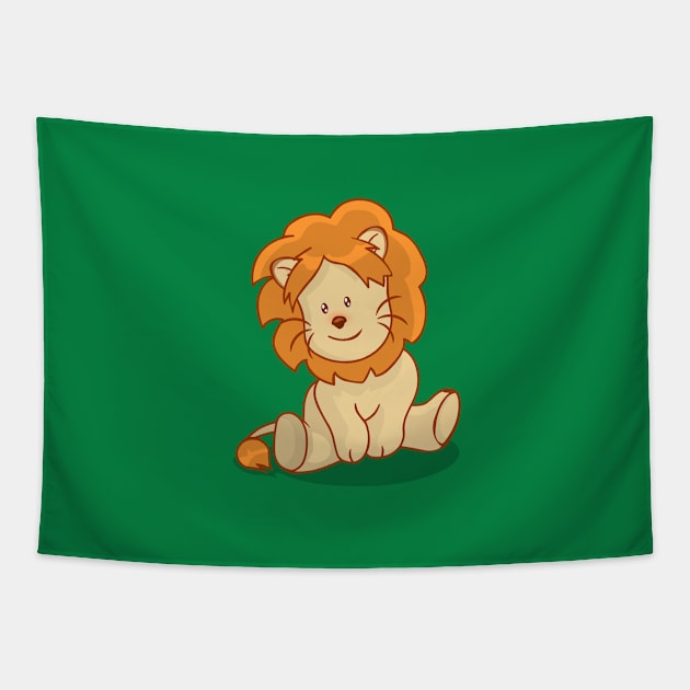 Lion! Tapestry by AnishaCreations