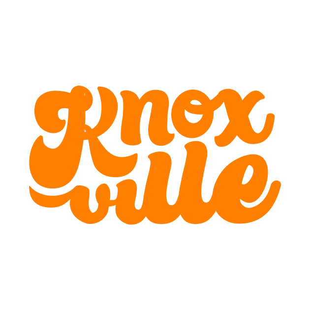 Knoxville Script - Orange by jepegdesign