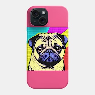 Pug Pop Art Phone Case