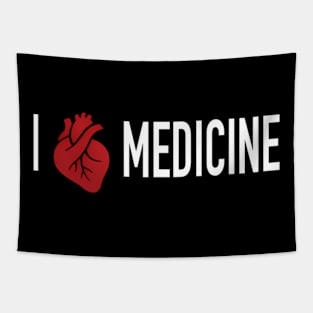 I Love Medicine Doctors Paramedic Tapestry