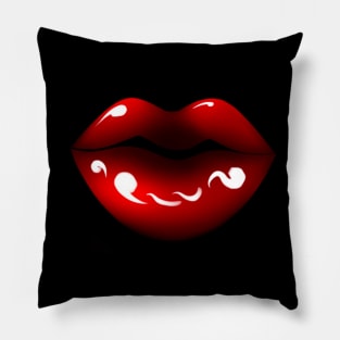 Red Lips Pillow