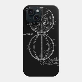 Ball Vintage Patent Hand Drawing Phone Case