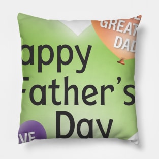 Happy birthday dad Pillow