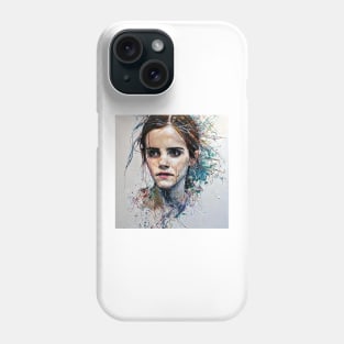 watercolors of Emma Phone Case