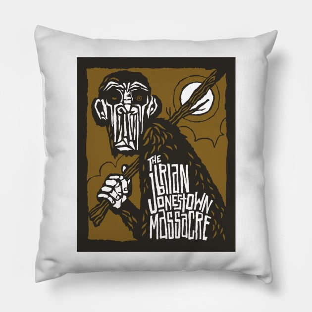 Brian Jonestown Massacre Pillow by AudreyTracy