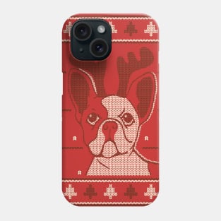 French Bulldog - Ugly Sweater Phone Case