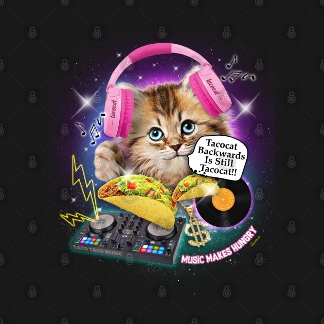 Funny Taco Cat by FerMinem