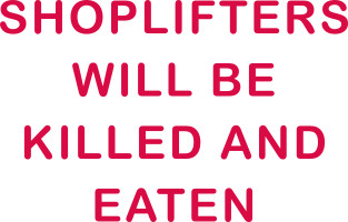 Shoplifters Will Be Killed And Eaten Shoplifter Laptop Case Teepublic