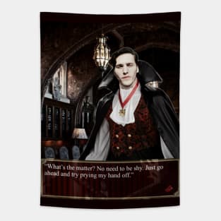 Vampire Jerma Tapestry