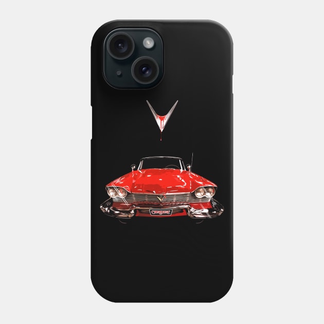 Christine  - 1958 Plymouth Fury Phone Case by Artizan