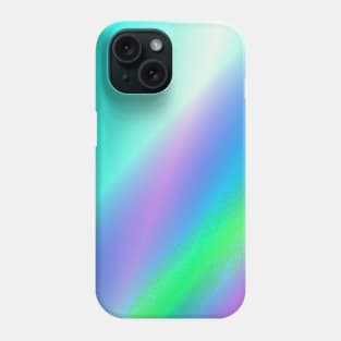 colorful abstract texture rainbow design Phone Case