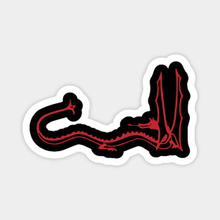 I am King Under the Mountain! Magnet