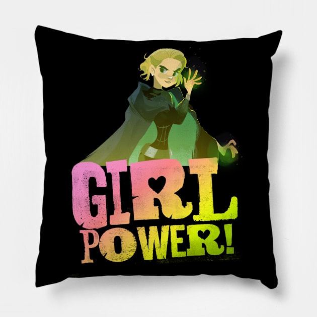 Marvel Sylvie - Loki series - with text Pillow by Kire Torres