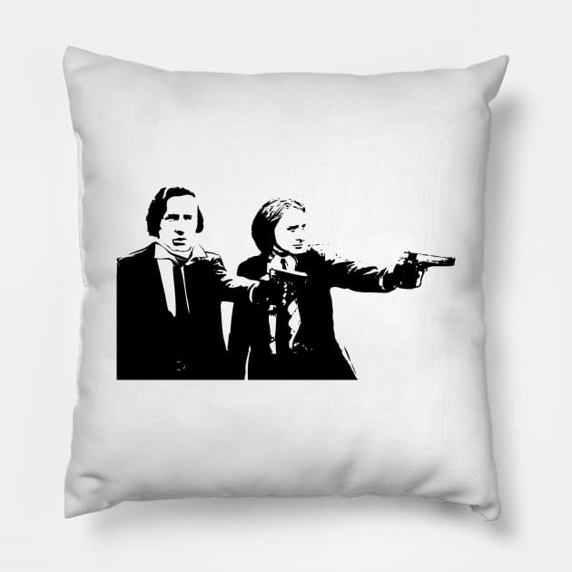 Chopin & Liszt Pillow by vivalarevolucio