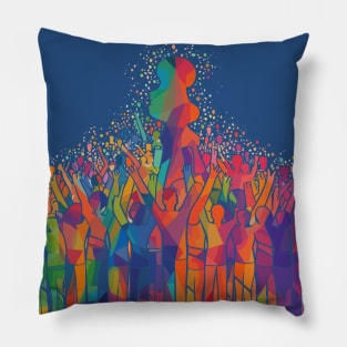 Celebrating love Pillow