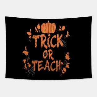 pumpkin trick or teach Tapestry