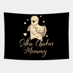 Silkie Chicken Mommy - Silkie Chicken Tapestry