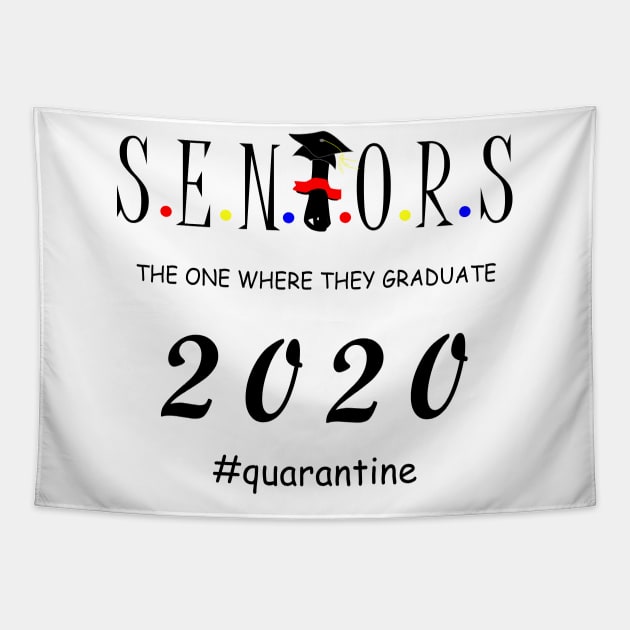 Seniors the one where they graduate 2020 Tapestry by hippyhappy