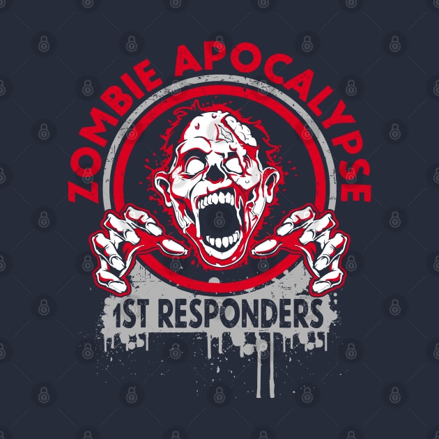 Zombie Apocalypse Response Team Halloween by savariya