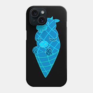 Sim-Moo-Lation  - Cyan - CowLick Phone Case