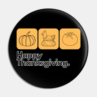 Happy thanksgiving Pin