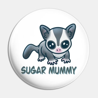 Sugar Glider Mummy Pin