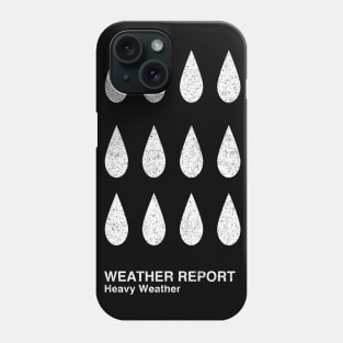 Heavy Weather / Minimalist Graphic Artwork Fan Design Phone Case