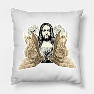 holy jesus Pillow
