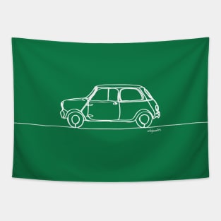 Mini Cooper - Single Line Tapestry