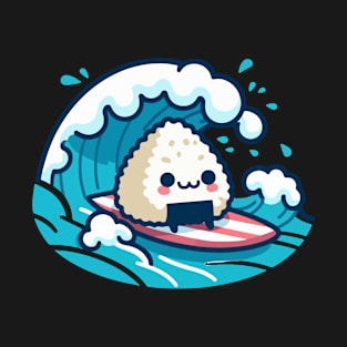 Onigiri Surfing T-Shirt