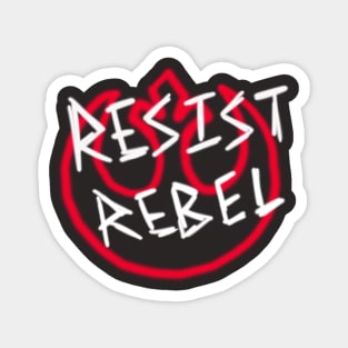 Resist and Rebel Magnet