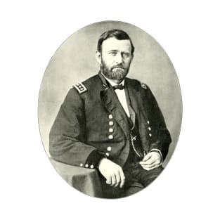 Union General Ulysses S Grant Photo Portrait T-Shirt