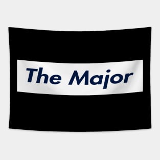 THE MAJOR SUPER LOGO Tapestry